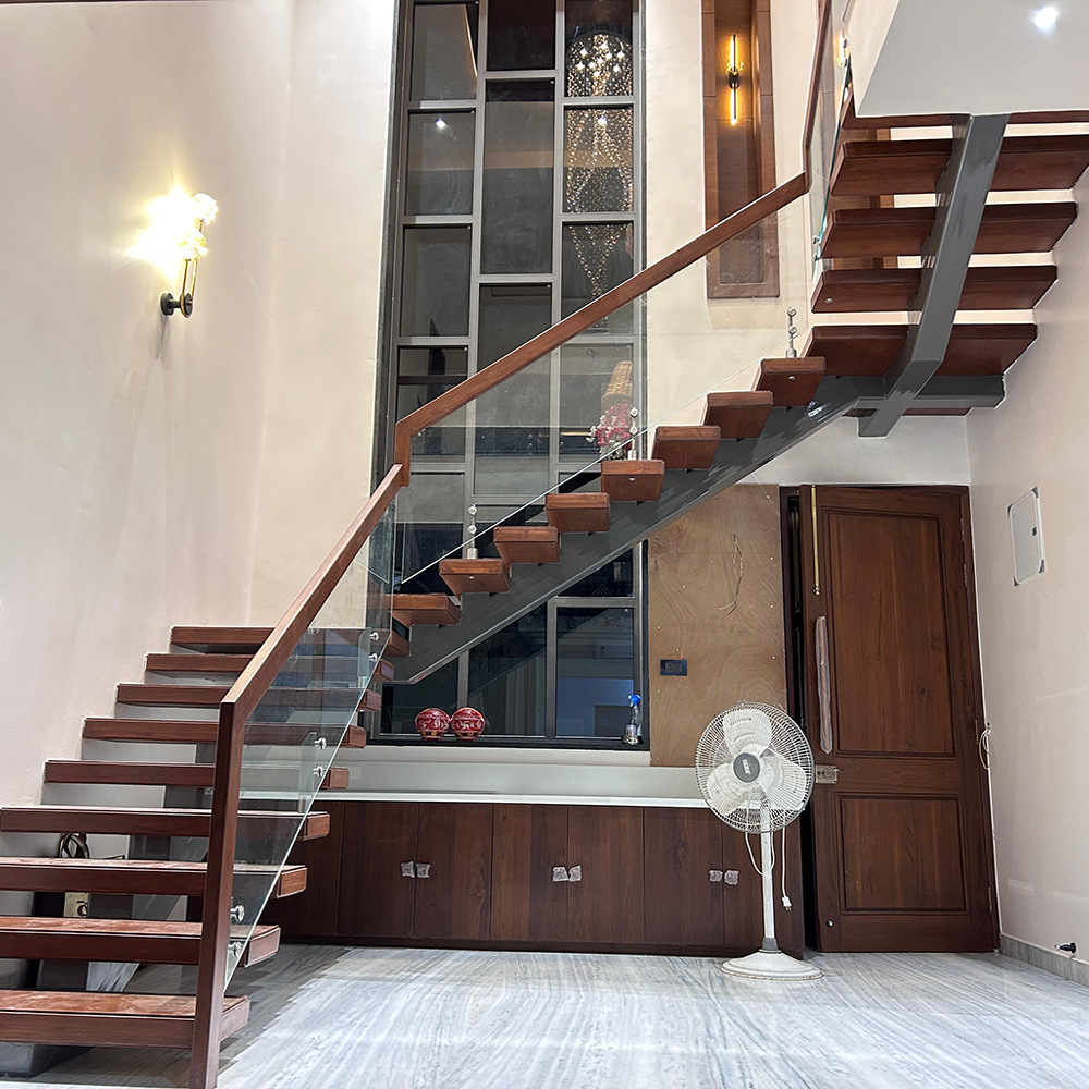 Mild Steel Beam Stair Case